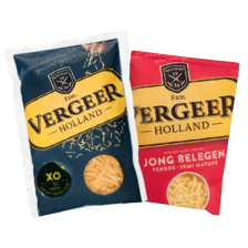 Vergeer geraspte kaas